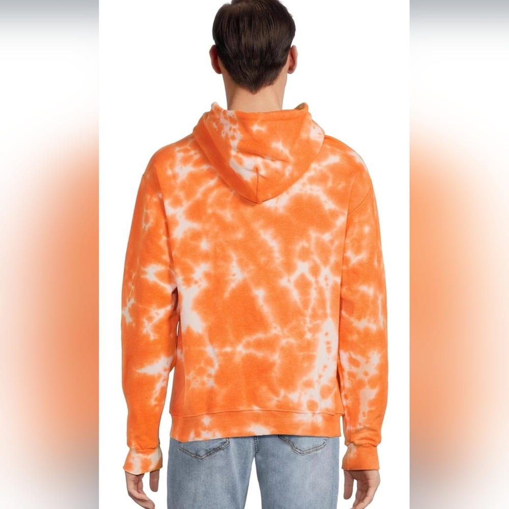 Bioworld Naruto Shippuden Anime Men's Ichiraku Ramen Shop Tie-Dye Hoodie| SIZE S - Picture 3 of 6